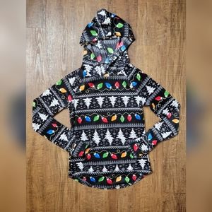 BUNDLE & SAVE Christmas lights fleece hoodie